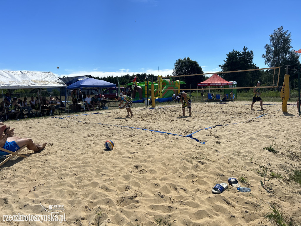 Turniej siatkówka plażowej w Zdunach