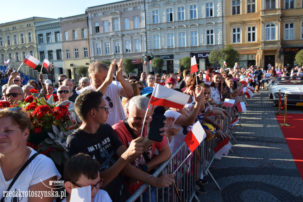 Srebrny Łukasz Kaczmarek powitany w Krotoszynie