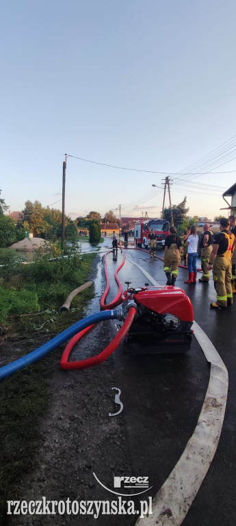 Katastrofa po ulewie w Kromolicach
