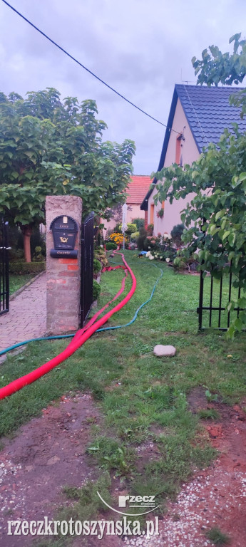 Katastrofa po ulewie w Kromolicach
