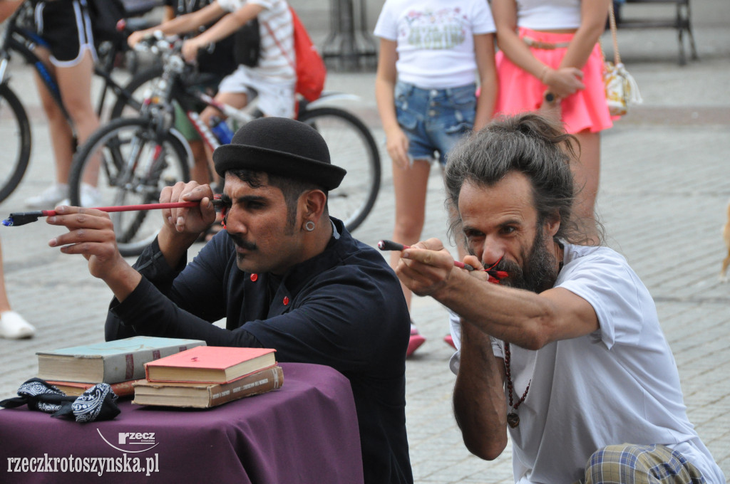 Artyści Busker Touru na Rynku