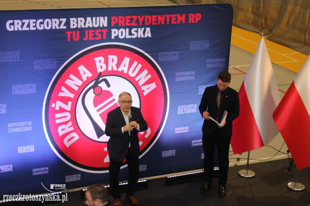 Grzegorz Braun odwiedził Krotoszyn