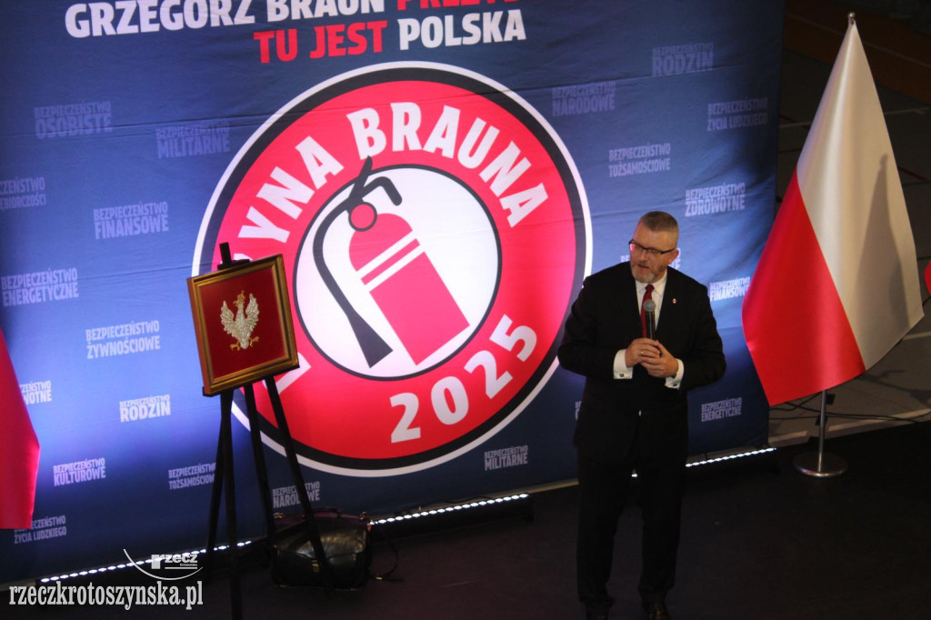 Grzegorz Braun odwiedził Krotoszyn