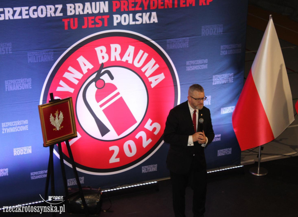 Grzegorz Braun odwiedził Krotoszyn