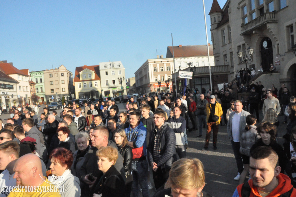 Tłumy na spotkaniu z Mentzenem w Krotoszynie