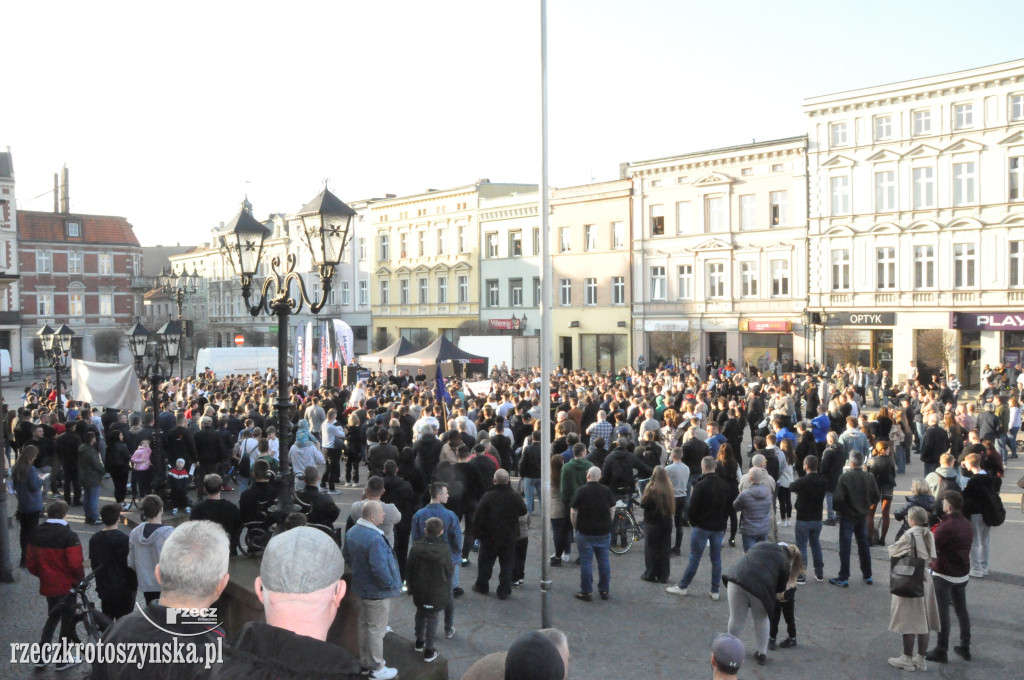 Tłumy na spotkaniu z Mentzenem w Krotoszynie