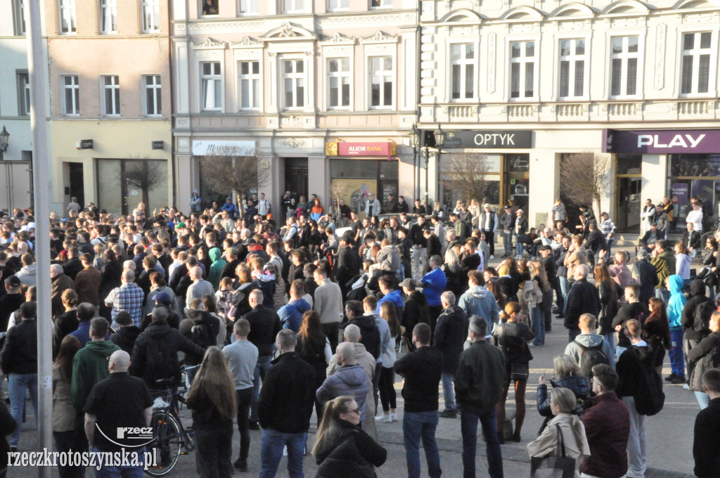 Tłumy na spotkaniu z Mentzenem w Krotoszynie