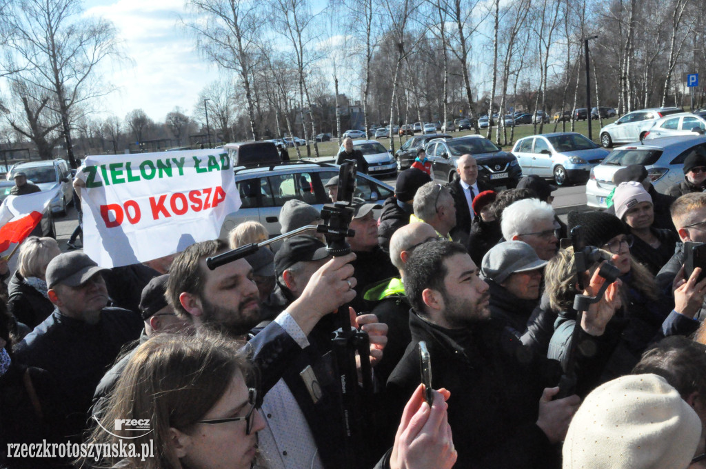 Karol Nawrocki zawitał na krotoszyńskie Błonie