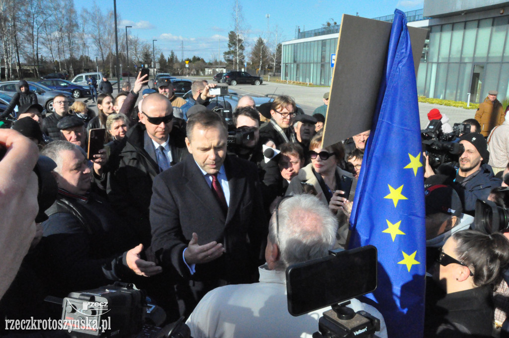 Karol Nawrocki zawitał na krotoszyńskie Błonie