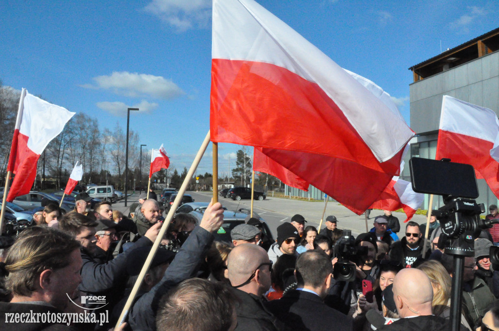 Karol Nawrocki zawitał na krotoszyńskie Błonie