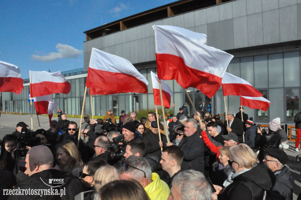 Karol Nawrocki zawitał na krotoszyńskie Błonie