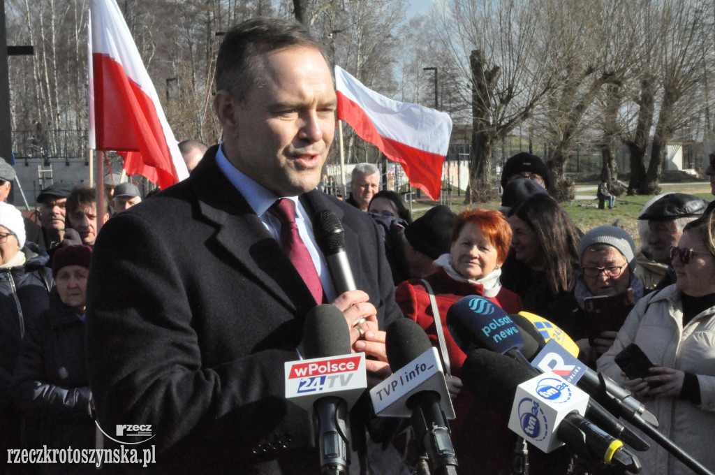 Karol Nawrocki zawitał na krotoszyńskie Błonie