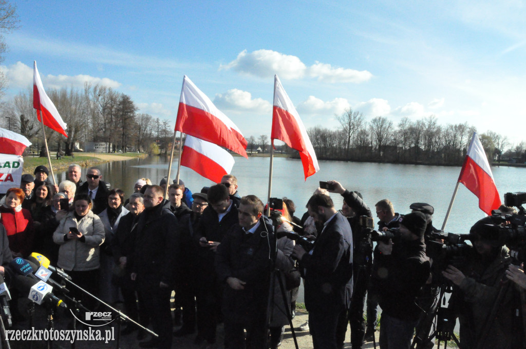 Karol Nawrocki zawitał na krotoszyńskie Błonie