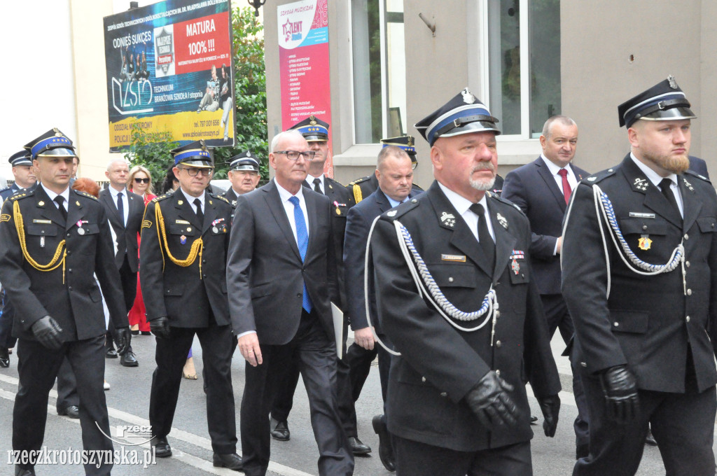 Strażacy z całego powiatu świętowali