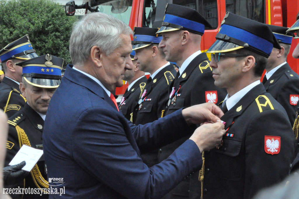 Strażacy z całego powiatu świętowali