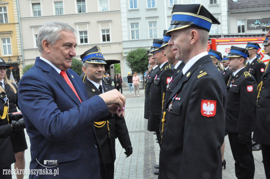 Strażacy z całego powiatu świętowali
