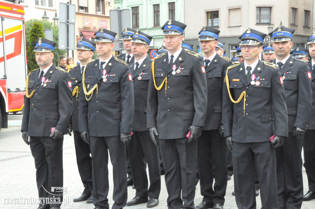 Strażacy z całego powiatu świętowali
