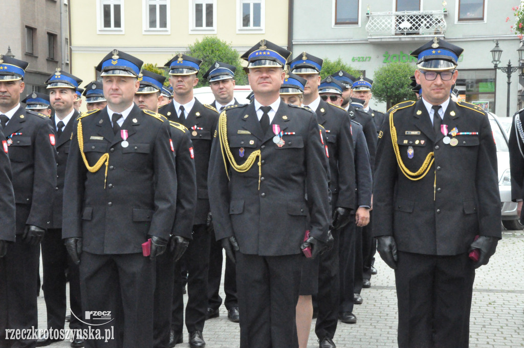 Strażacy z całego powiatu świętowali
