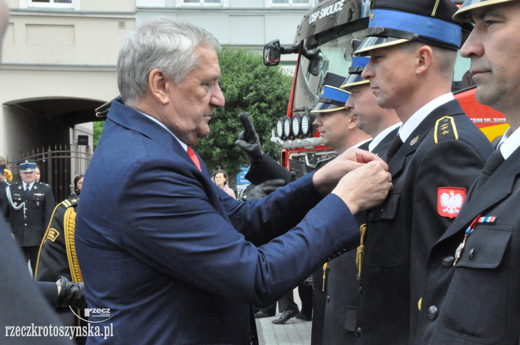Strażacy z całego powiatu świętowali