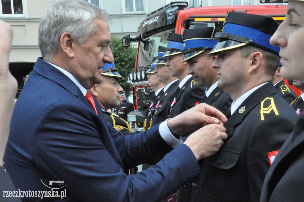 Strażacy z całego powiatu świętowali