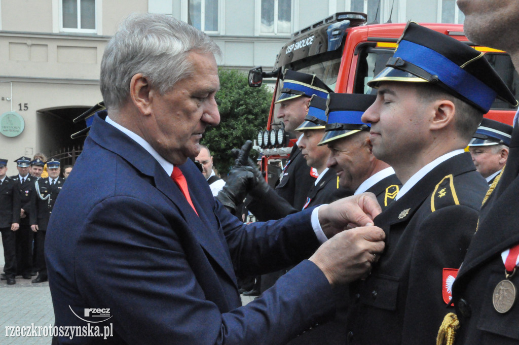 Strażacy z całego powiatu świętowali