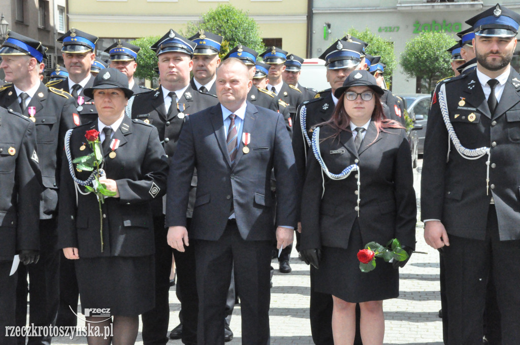 Strażacy z całego powiatu świętowali