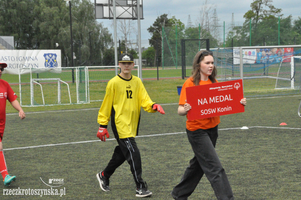 Turniej piłkarski Olimpiad Specjalnych w Krotoszynie