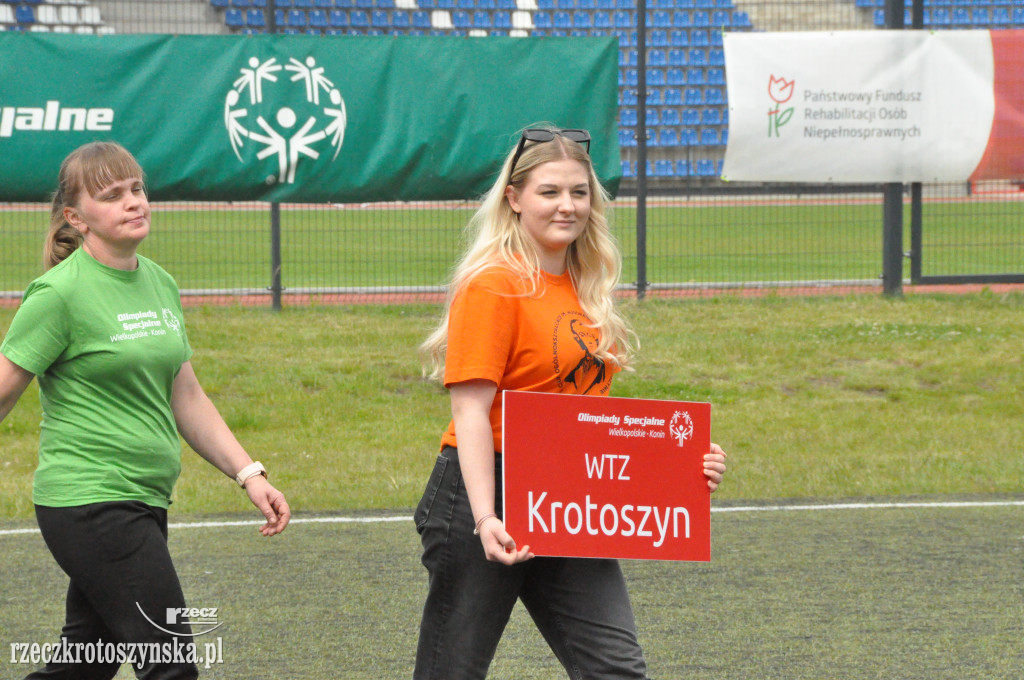 Turniej piłkarski Olimpiad Specjalnych w Krotoszynie