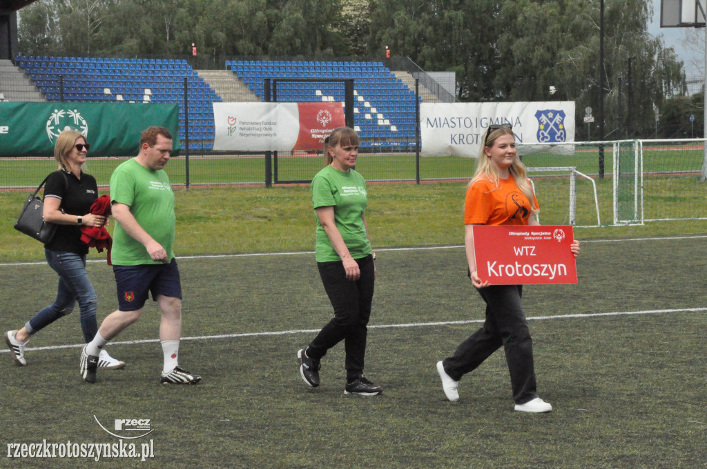 Turniej piłkarski Olimpiad Specjalnych w Krotoszynie