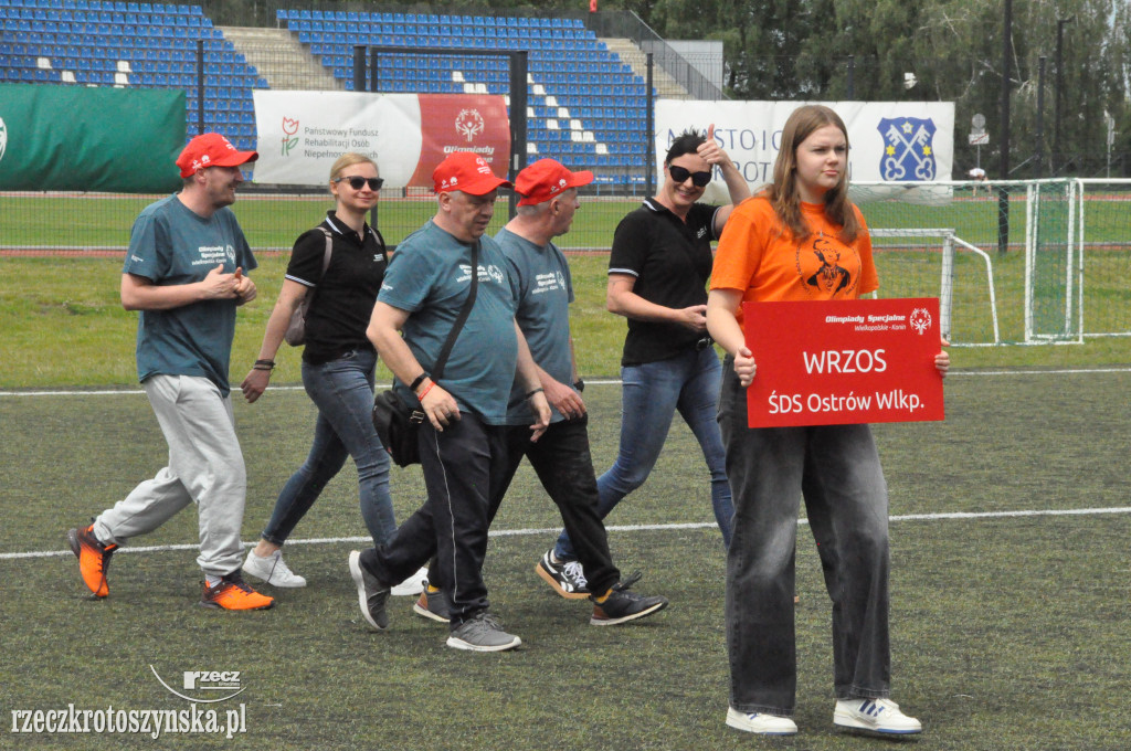 Turniej piłkarski Olimpiad Specjalnych w Krotoszynie