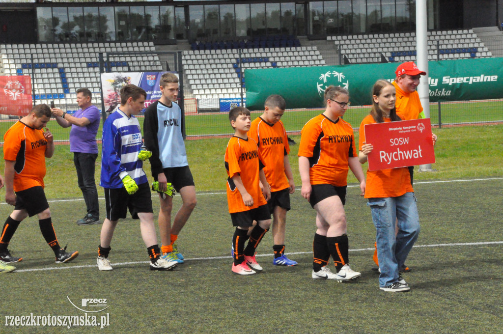 Turniej piłkarski Olimpiad Specjalnych w Krotoszynie