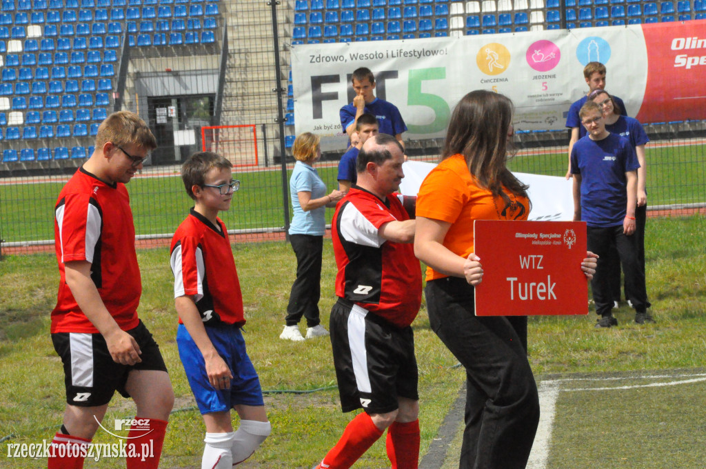 Turniej piłkarski Olimpiad Specjalnych w Krotoszynie
