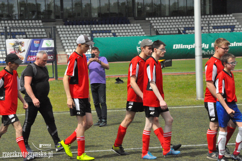 Turniej piłkarski Olimpiad Specjalnych w Krotoszynie