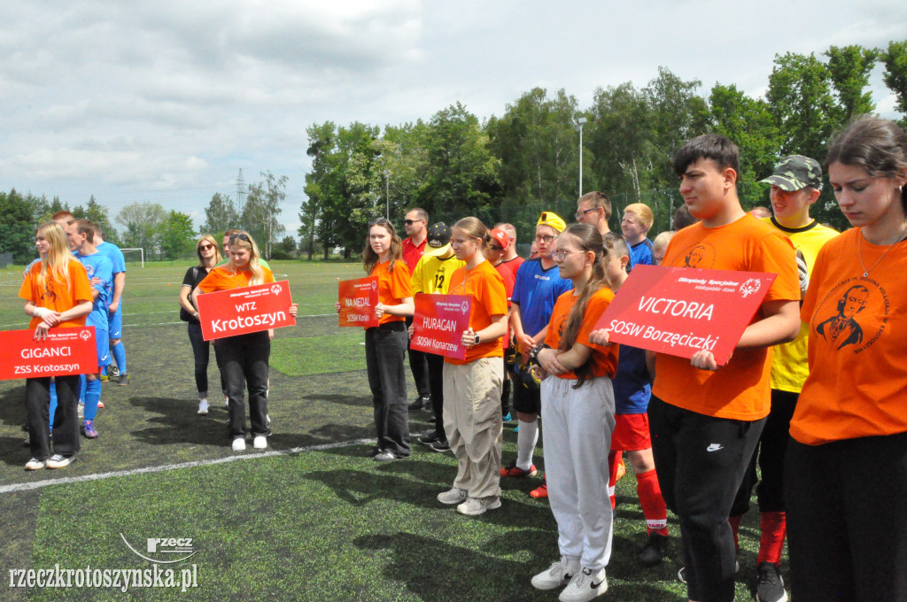 Turniej piłkarski Olimpiad Specjalnych w Krotoszynie