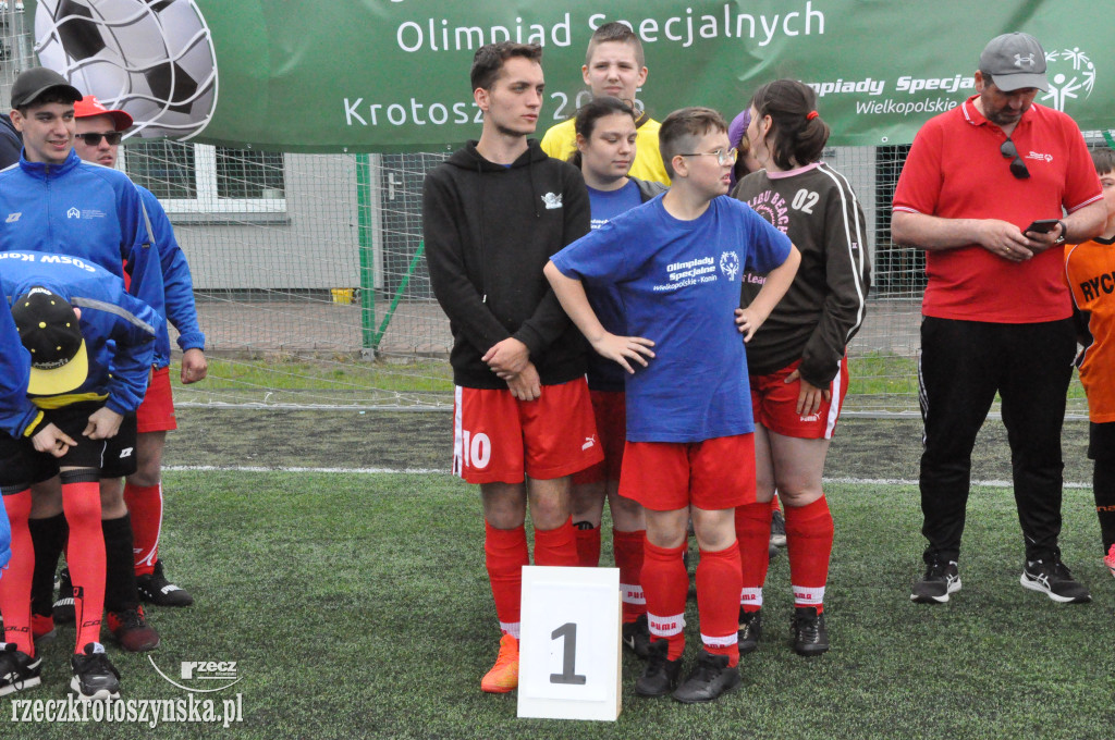 Turniej piłkarski Olimpiad Specjalnych w Krotoszynie