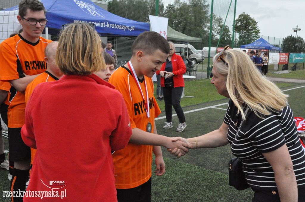 Turniej piłkarski Olimpiad Specjalnych w Krotoszynie
