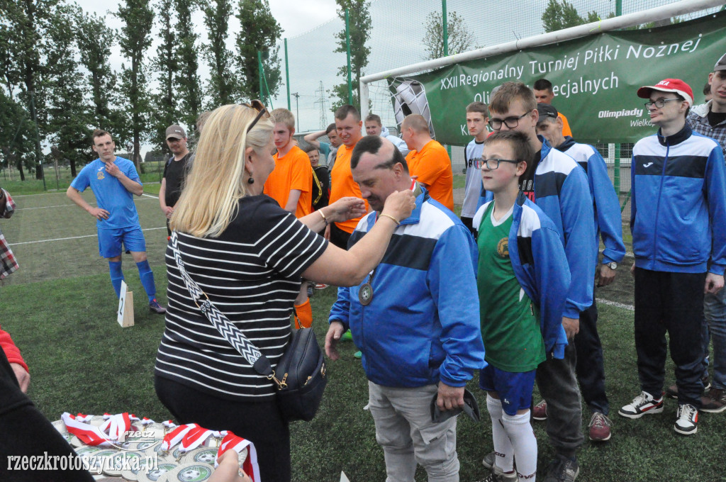 Turniej piłkarski Olimpiad Specjalnych w Krotoszynie