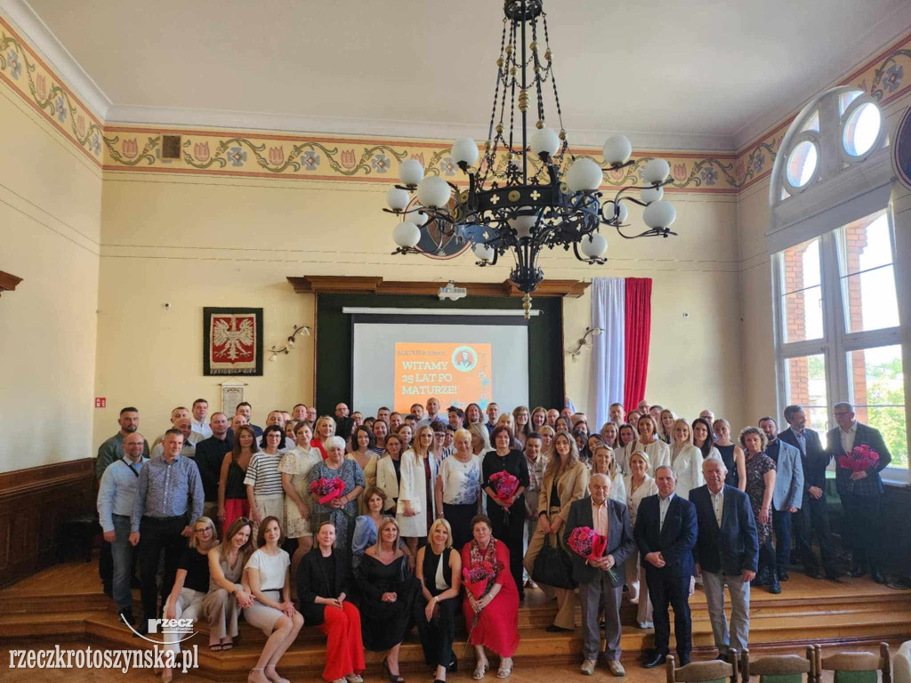 Obchodzili jubileusz 25-lecia matury