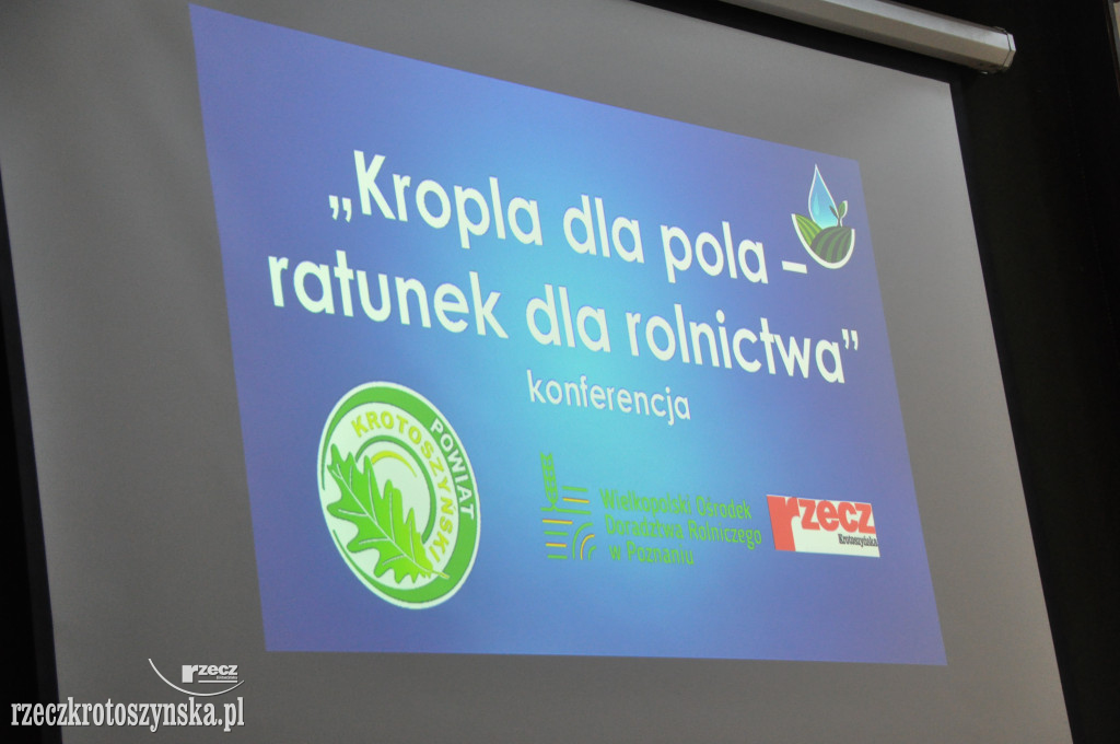 Kropla dla pola - ratunek dla rolnictwa w krotoszyńskim LO