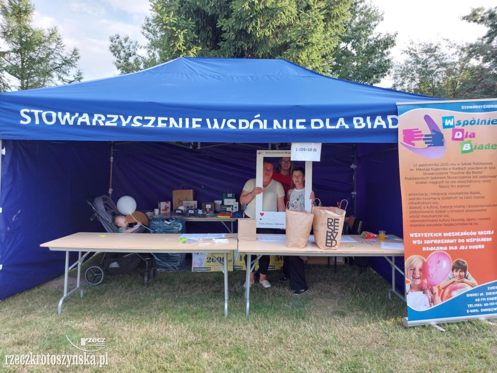 Moc atrakcji podczas festynu w Biadkach