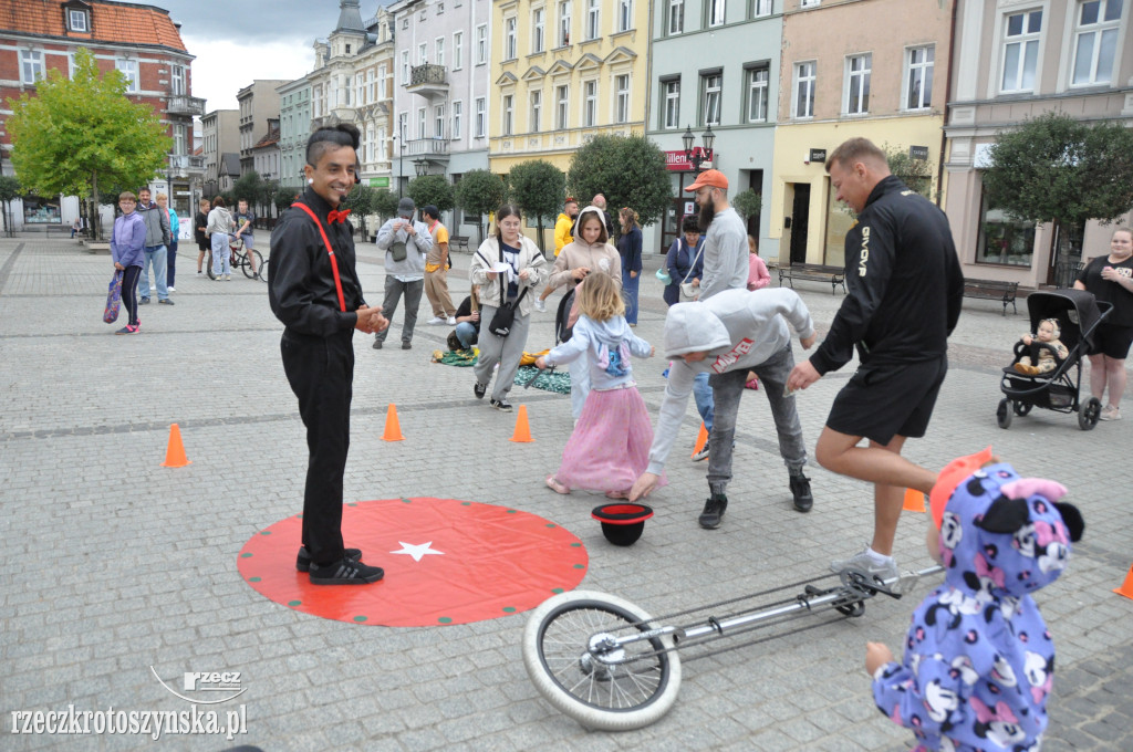 Pokaz kunsztu okraszony dużą dawką humoru