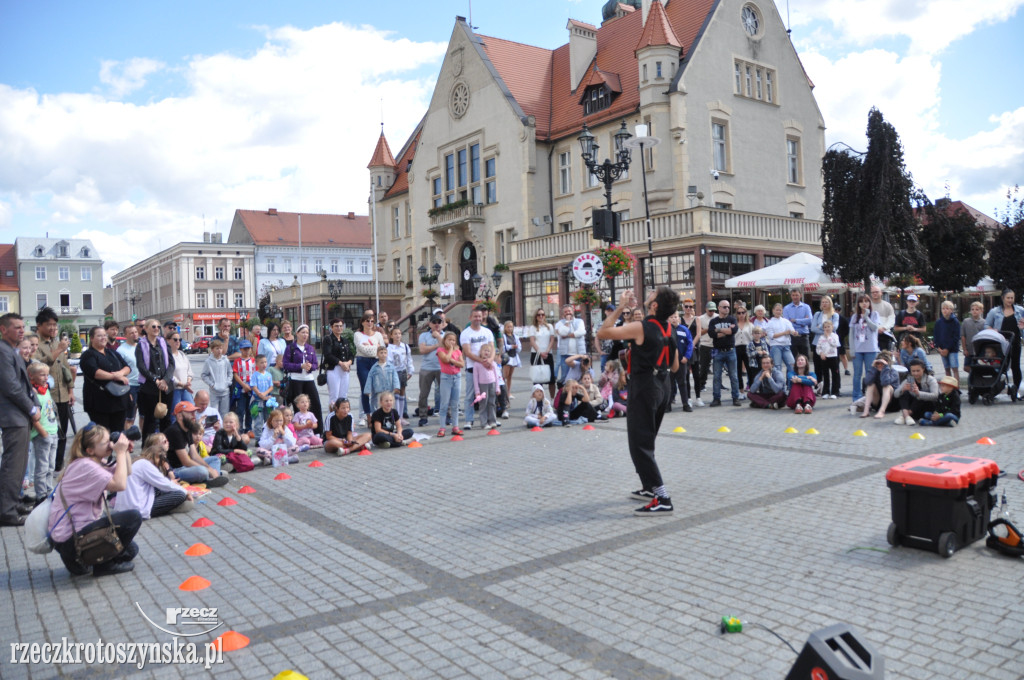 Pokaz kunsztu okraszony dużą dawką humoru