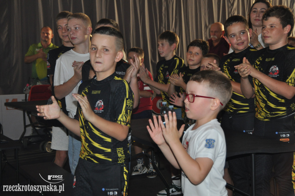 Powitanie Roberta Barana w Krotoszynie po zdobyciu medalu MŚ