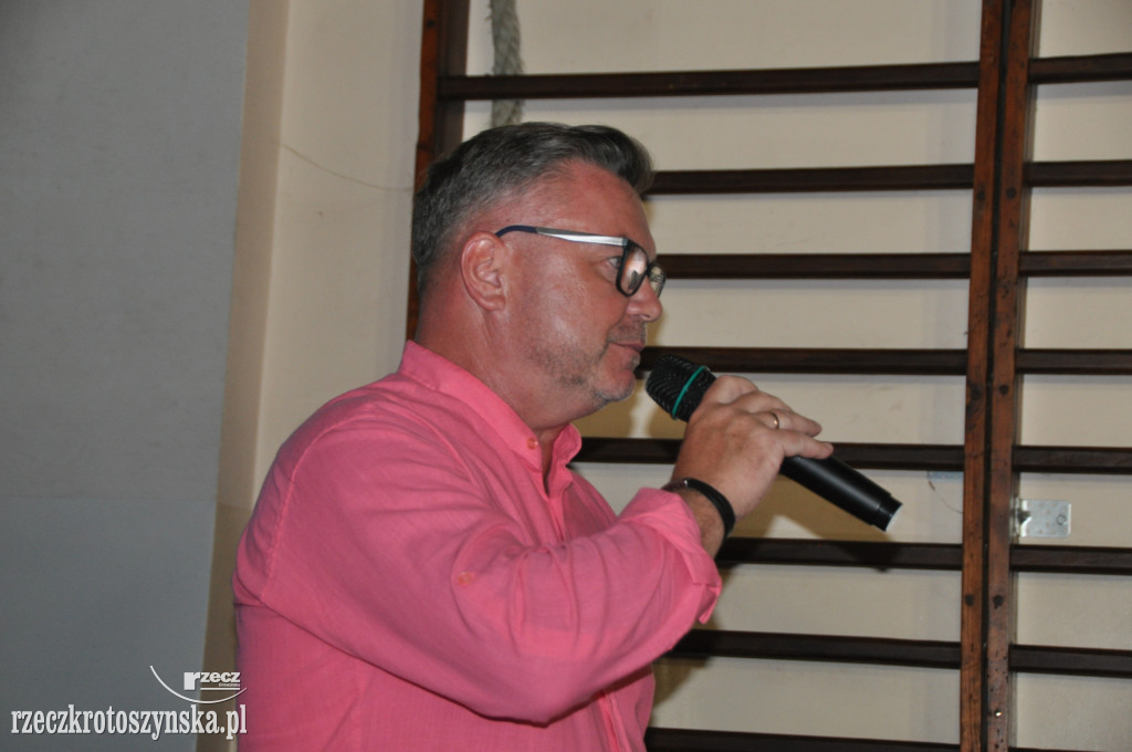 Powitanie Roberta Barana w Krotoszynie po zdobyciu medalu MŚ