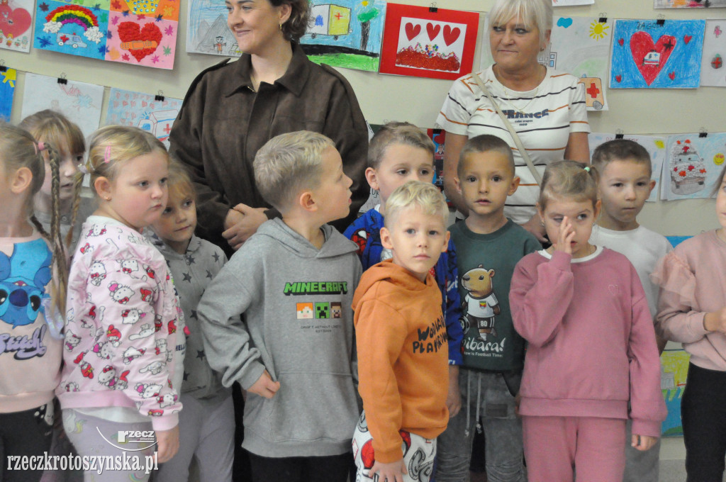 Laurka dla ratowników medycznych od dzieci