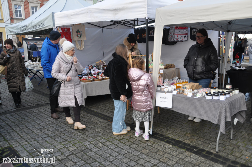 Jarmark świąteczny na krotoszyńskim Rynku