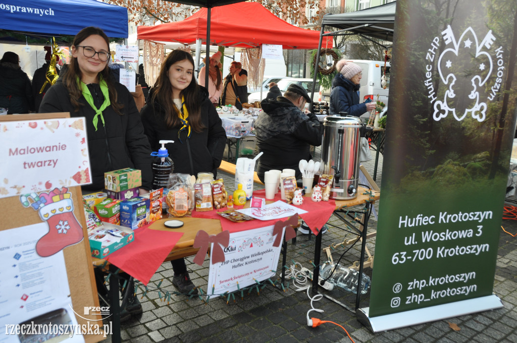 Jarmark świąteczny na krotoszyńskim Rynku