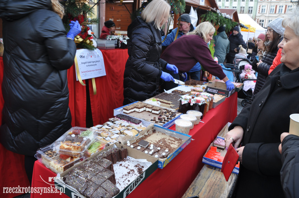 Jarmark świąteczny na krotoszyńskim Rynku