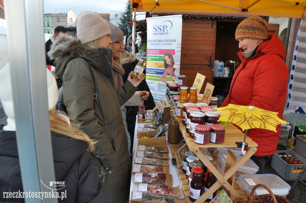 Jarmark świąteczny na krotoszyńskim Rynku