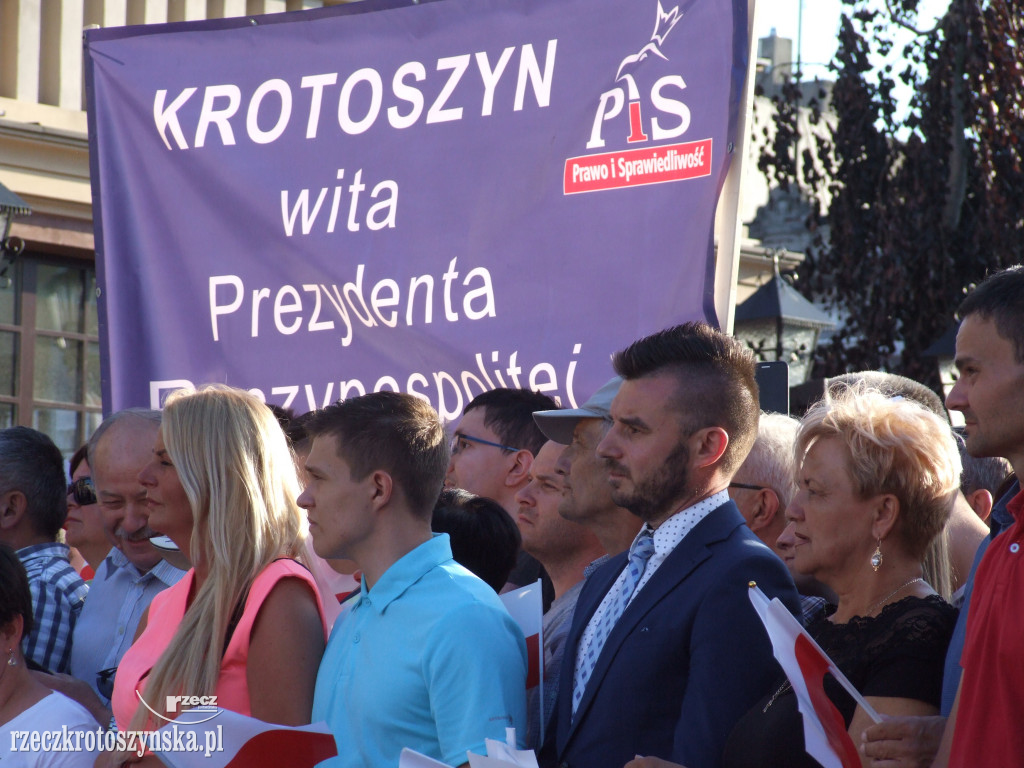 Prezydent Andrzej Duda odwiedził Krotoszyn